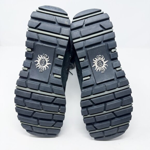 Vintage Y2K Skechers Black Lace Up Snow Boots Women's 9 Side Zip Faux Fur Lining - Picture 6 of 9